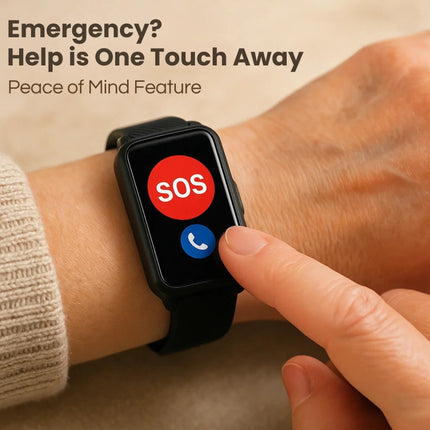 Guardian Series | Smartwatch for Seniors with Fall Detection & GPS Tracking | Emergency Alerts for Safety and Independence 4