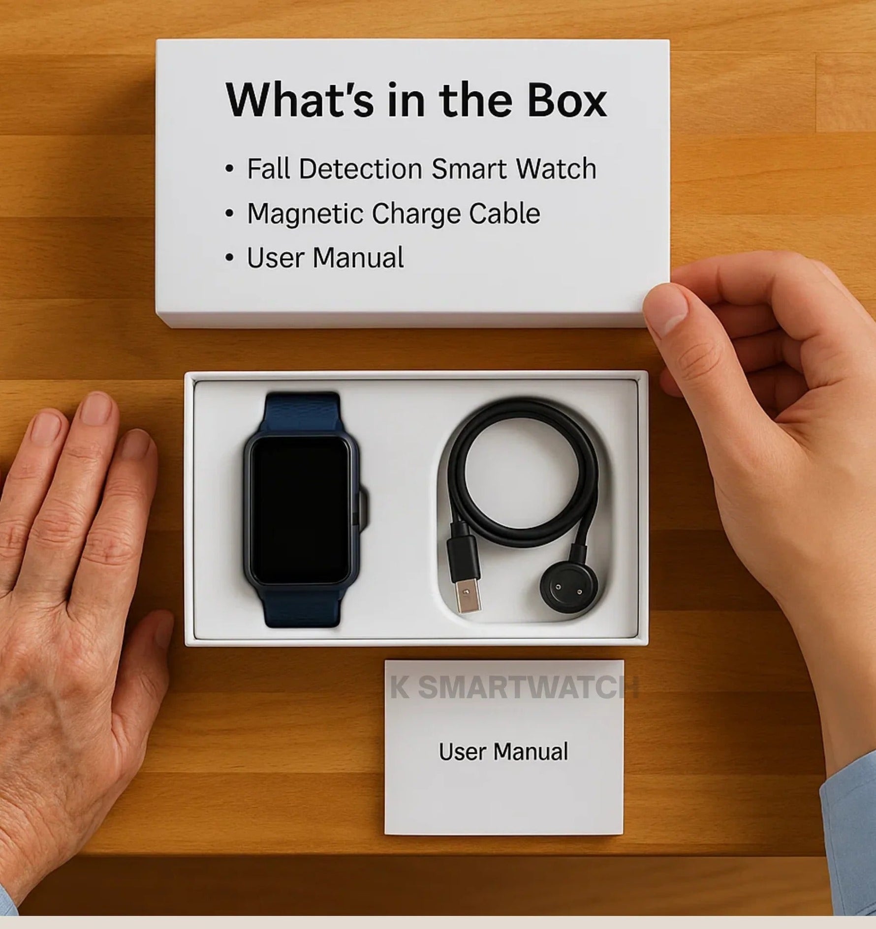 Guardian Series | Smartwatch for Seniors with Fall Detection & GPS Tracking | Emergency Alerts for Safety and Independence 6