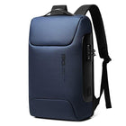 Anti Theft Waterproof Backpack with Coded Lock and Hidden Pockets, Scratch Resistant Travel Backpack with USB Charging