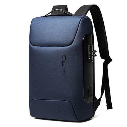 Anti Theft Waterproof Backpack with Coded Lock and Hidden Pockets, Scratch Resistant Travel Backpack with USB Charging