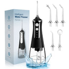 Portable Water Flosser, Rechargeable Oral Irrigator with 3 Modes, Dental Water Jet for Travel
