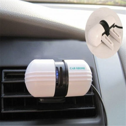 Car Air Purifier, Car Ozone Air Purifier with Negative Ions Removes Smoke and Bad Odors