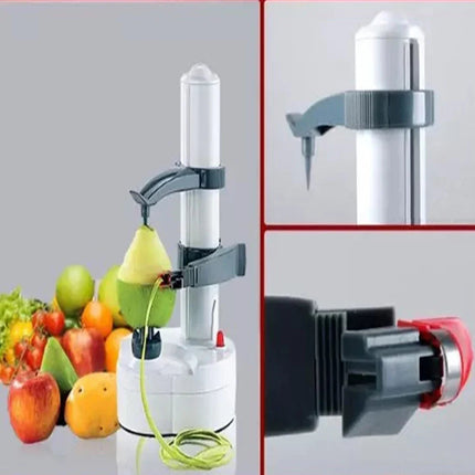 Electric Potato Peelers, Potato Peeler Machine with Rotating Blades and Auto Shut Off