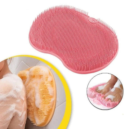 Shower Brush for Back and Feet with Suction Cups, Back Scrubber Shower Foot Brush, Acupressure Points – image 4