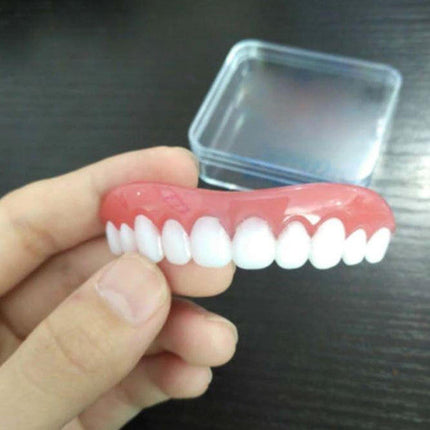 Teeth Cover for a Perfect Smile, Removable Veneers Artificial Teeth Cover for Gaps and Stains – image 4