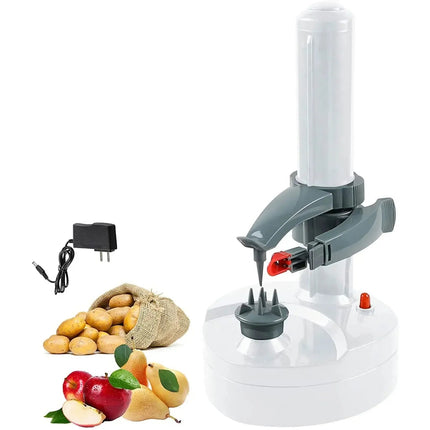 Electric Potato Peelers, Potato Peeler Machine with Rotating Blades and Auto Shut Off – image 8
