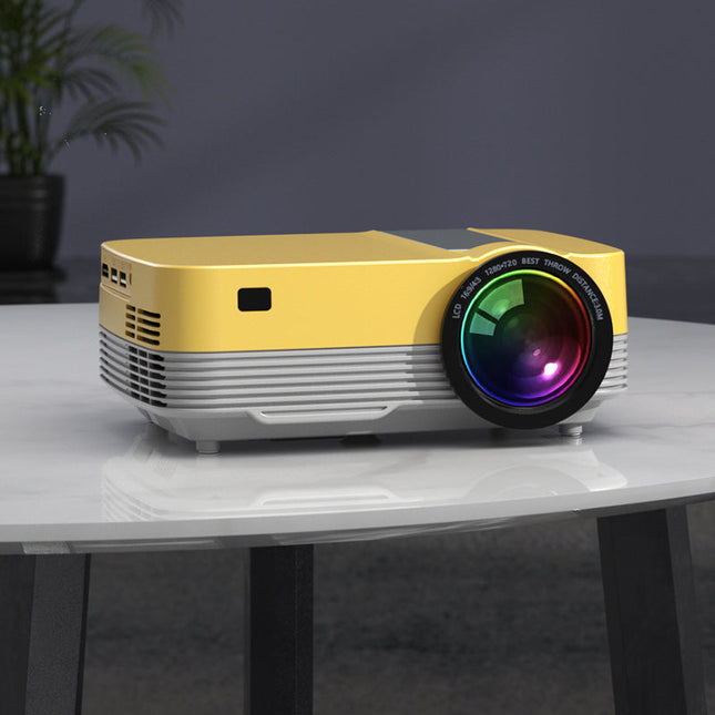 Mini Projector for Outdoor Movies, Portable Projector for Phone and Laptop