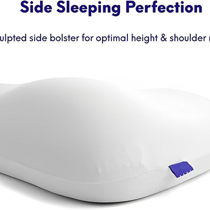 Side Sleeper Pillow, Bamboo Cover – image 4