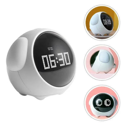 Childrens Alarm Clock with Sunrise Light, Rechargeable Cartoon Alarm Clock – image 8