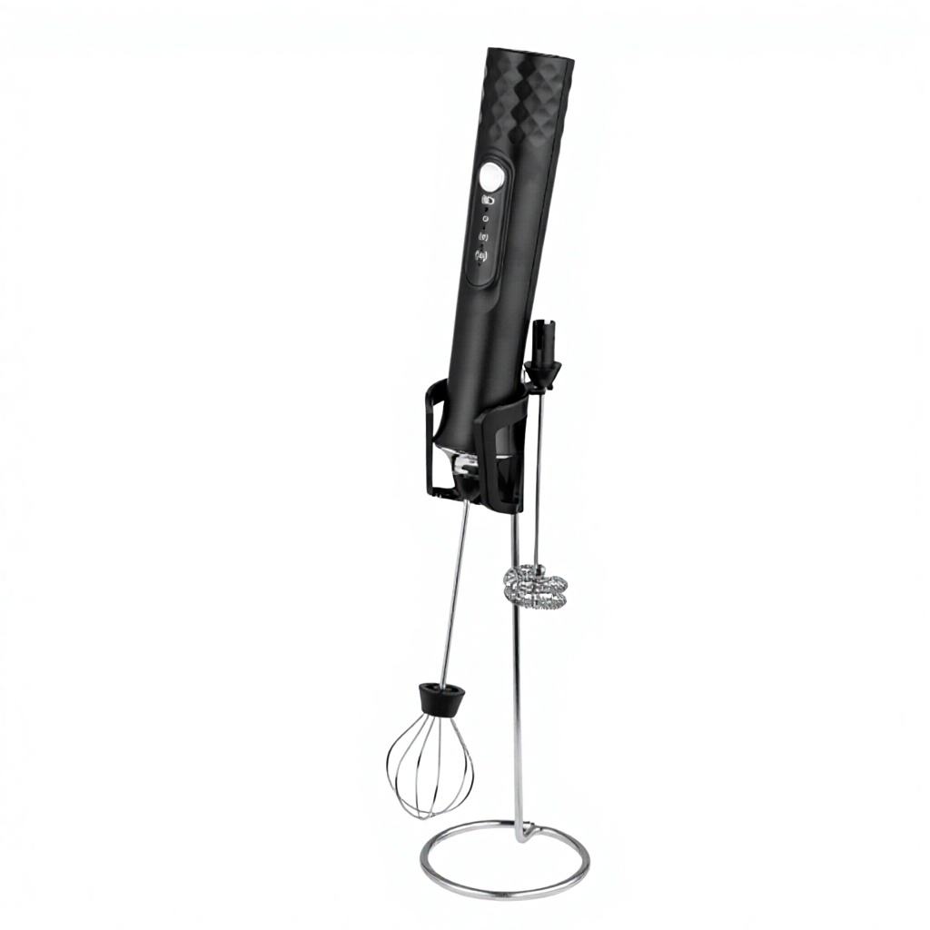 Tuzwa Handheld Milk Frother | USB Rechargeable Electric Milk Frother for Lattes, Cappuccino, Matcha & Coffee Drinks
