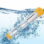 Tuzwa 1500W Immersion Water Heater – Portable Bucket Heater for Up to 100 Gallons, 304 Stainless Steel, Grounded Plug