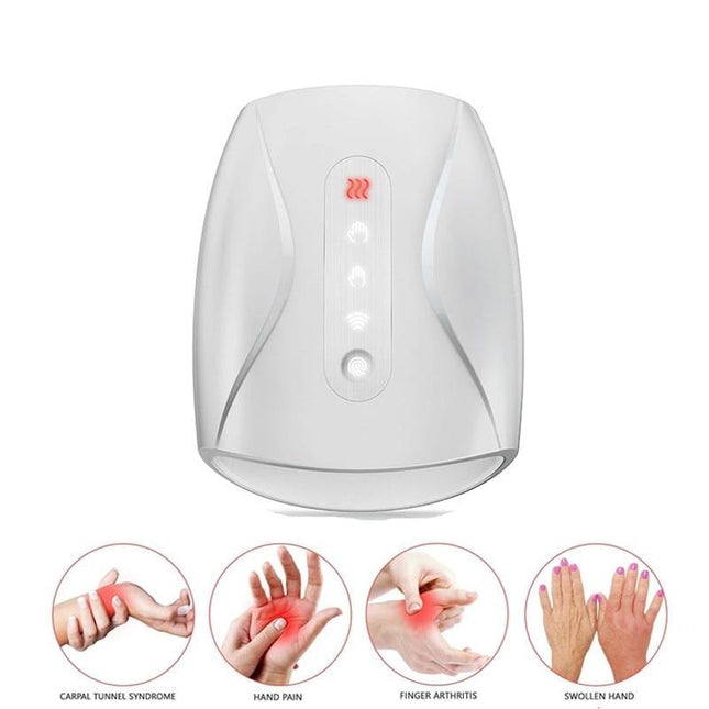 Hand Massager with Heat, Cordless Hand Massager for Carpal Tunnel