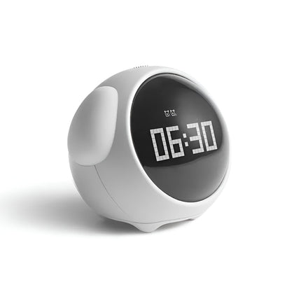 Smart Alarm Clock with Voice Control, Rechargeable Cartoon Alarm Clock – image 11
