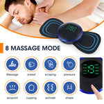 Tuzwa EMS Massage Pad for Sciatica Relief | Portable Muscle Stimulator | Pain Relief Massager for Back, Legs & Hips