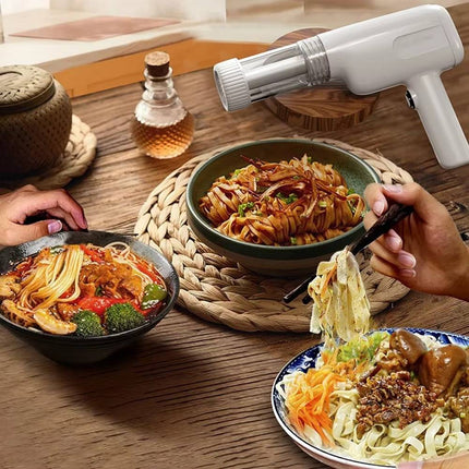 Pasta Maker Machine, Portable Rechargeable Ramen Noodle Machine for Home