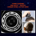 Tuzwa 360° Rotary Hair Clipper with UFO Design – Cordless Rechargeable Automatic Hair Trimmer with Stainless Steel Blades, 51–90 Min Runtime