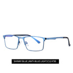 Tuzwa Blue Light Blocking Glasses for Men – Rectangle Computer Glasses for Screen Use with Lightweight Frame