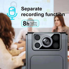 Body Camera with Audio, Mini Body Worn Camera 1080P with Night Vision, Wearable Camera with Time Lapse and Magnetic Clip
