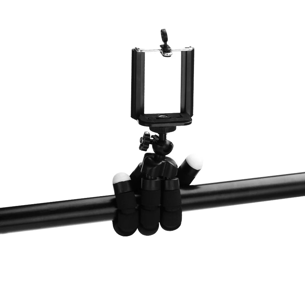 Tuzwa Mini Phone Tripod – Flexible Smartphone Tripod Stand with Adjustable Holder & Bendable Legs, Compact Portable Tripod for Photography & Travel