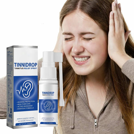 Ear Drops for Tinnitus 2 Pack, Ringing in Ears Drops with Ginkgo and Mullein, Natural Ear Drops for Ear Relief