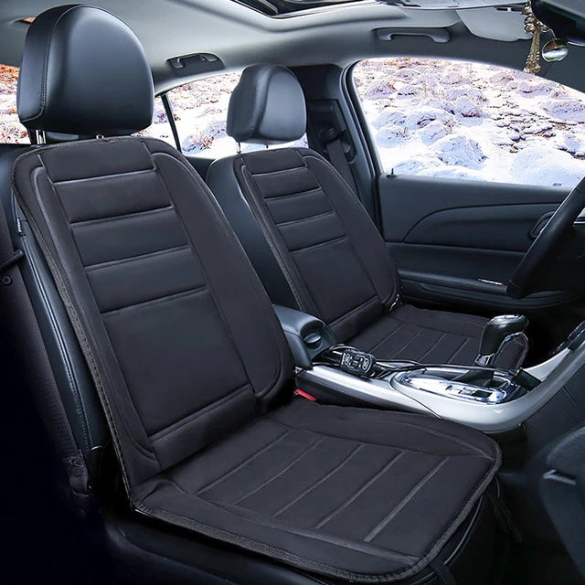 Heated Car Seat Cover, Full Coverage Car Seat Heater 12V