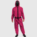 Halloween Costume Jumpsuit Set with Matching Mask & Belt | Complete Outfit for Themed Events 2