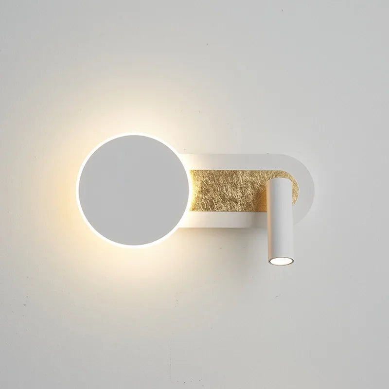 HaloBeam Wall Light with Dual LED Design | Modern Minimalist Fixture for Versatile Illumination 0