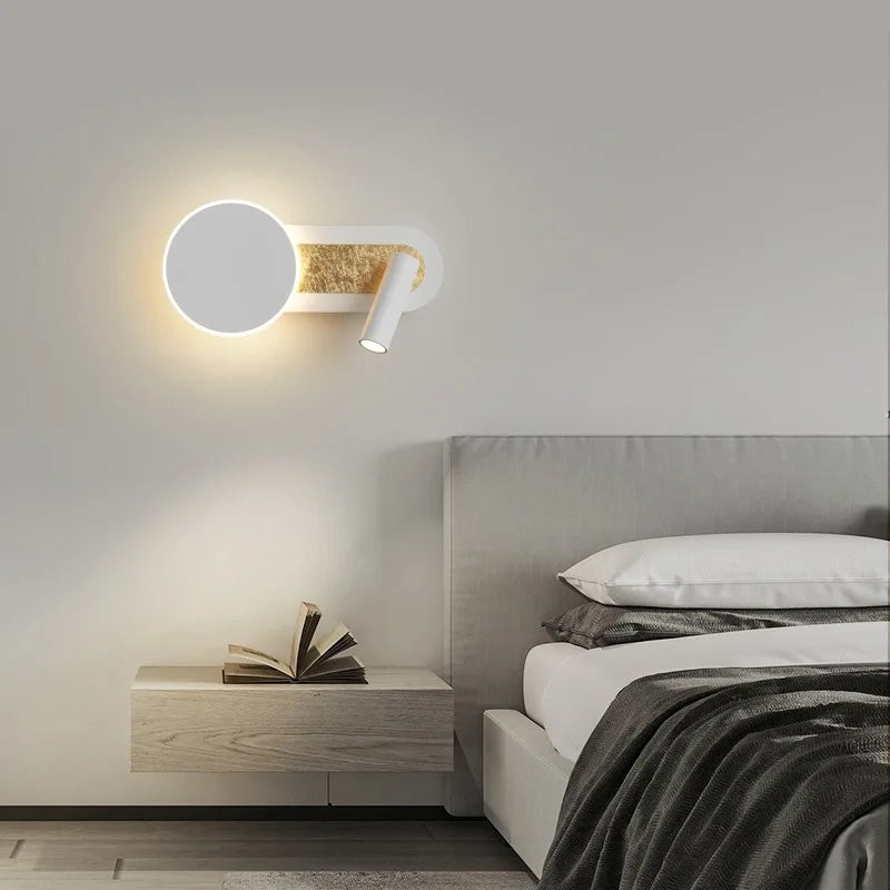 HaloBeam Wall Light with Dual LED Design | Modern Minimalist Fixture for Versatile Illumination 4
