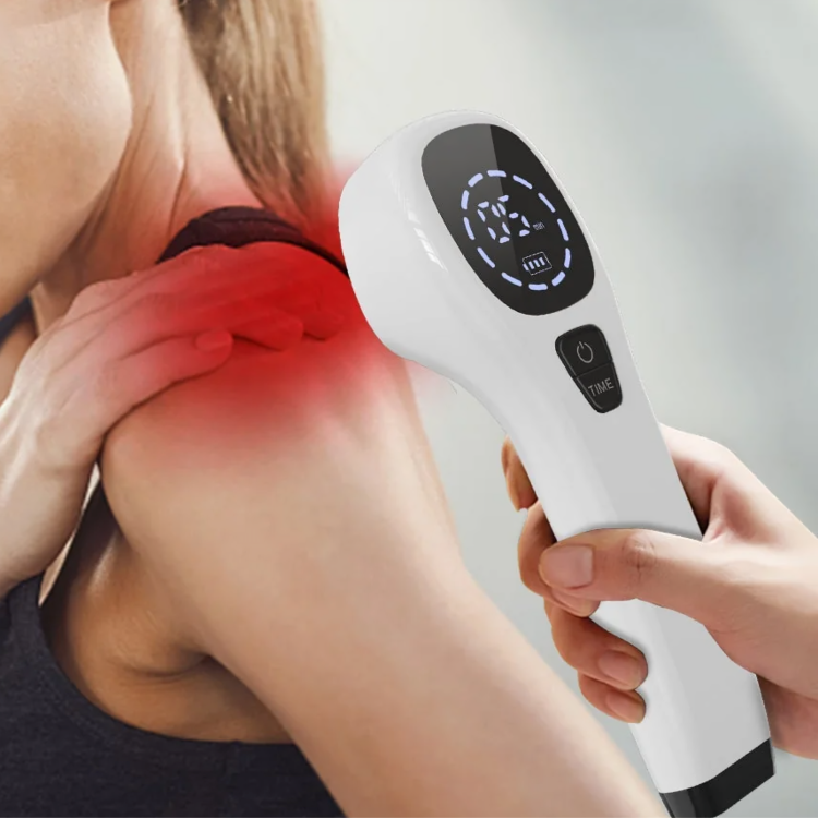 Handheld Cold Laser Therapy Device for Pain Relief with Dual-Wavelength Technology | Effective LLLT & Red Laser Treatment for Fast Healing 0