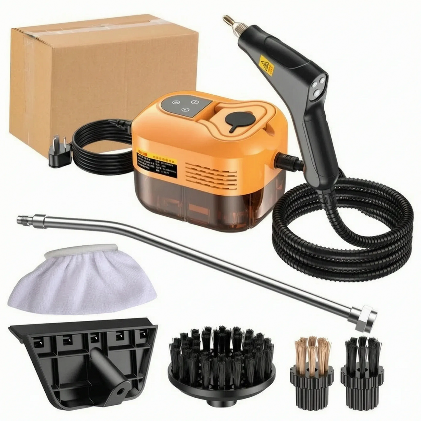 Handheld Steam Cleaner with High-Temperature Steam | Lightweight Design for Effortless Dirt Removal 5