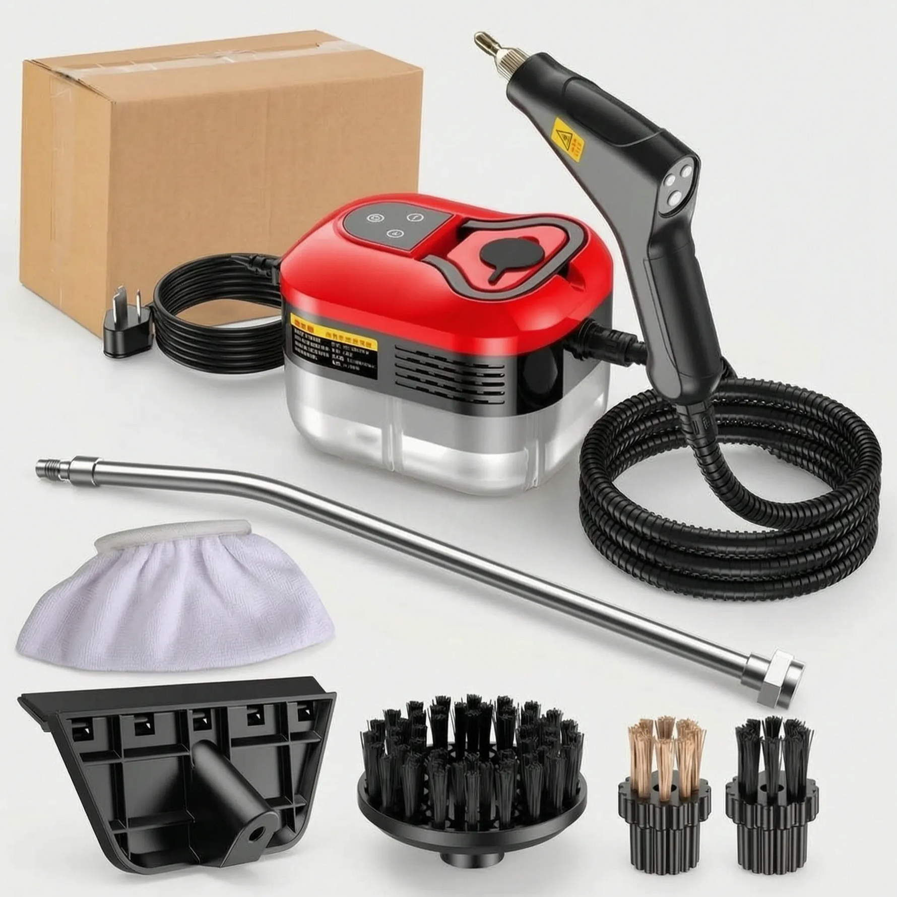 Handheld Steam Cleaner with High-Temperature Steam | Lightweight Design for Effortless Dirt Removal 6