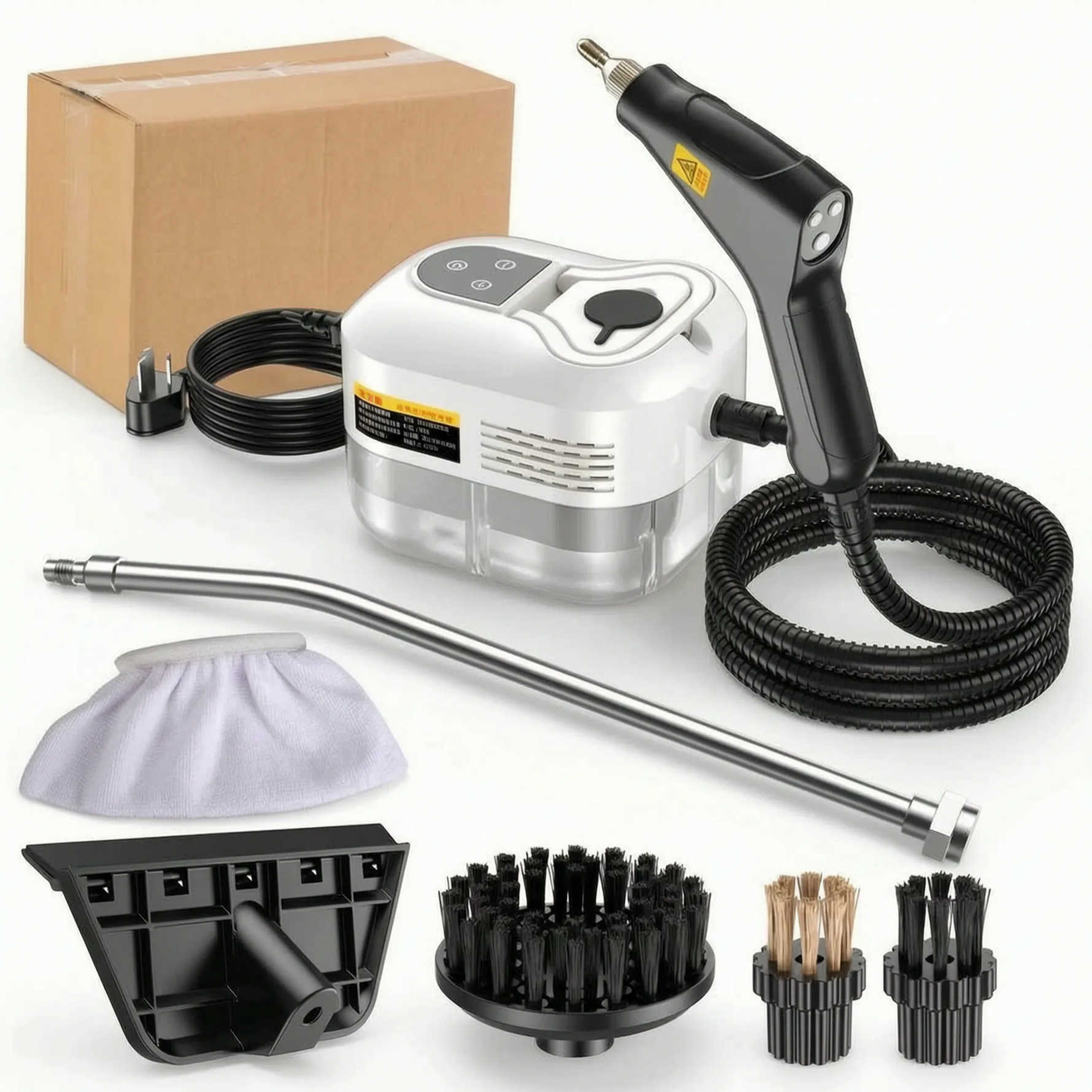 Handheld Steam Cleaner with High-Temperature Steam | Lightweight Design for Effortless Dirt Removal 7
