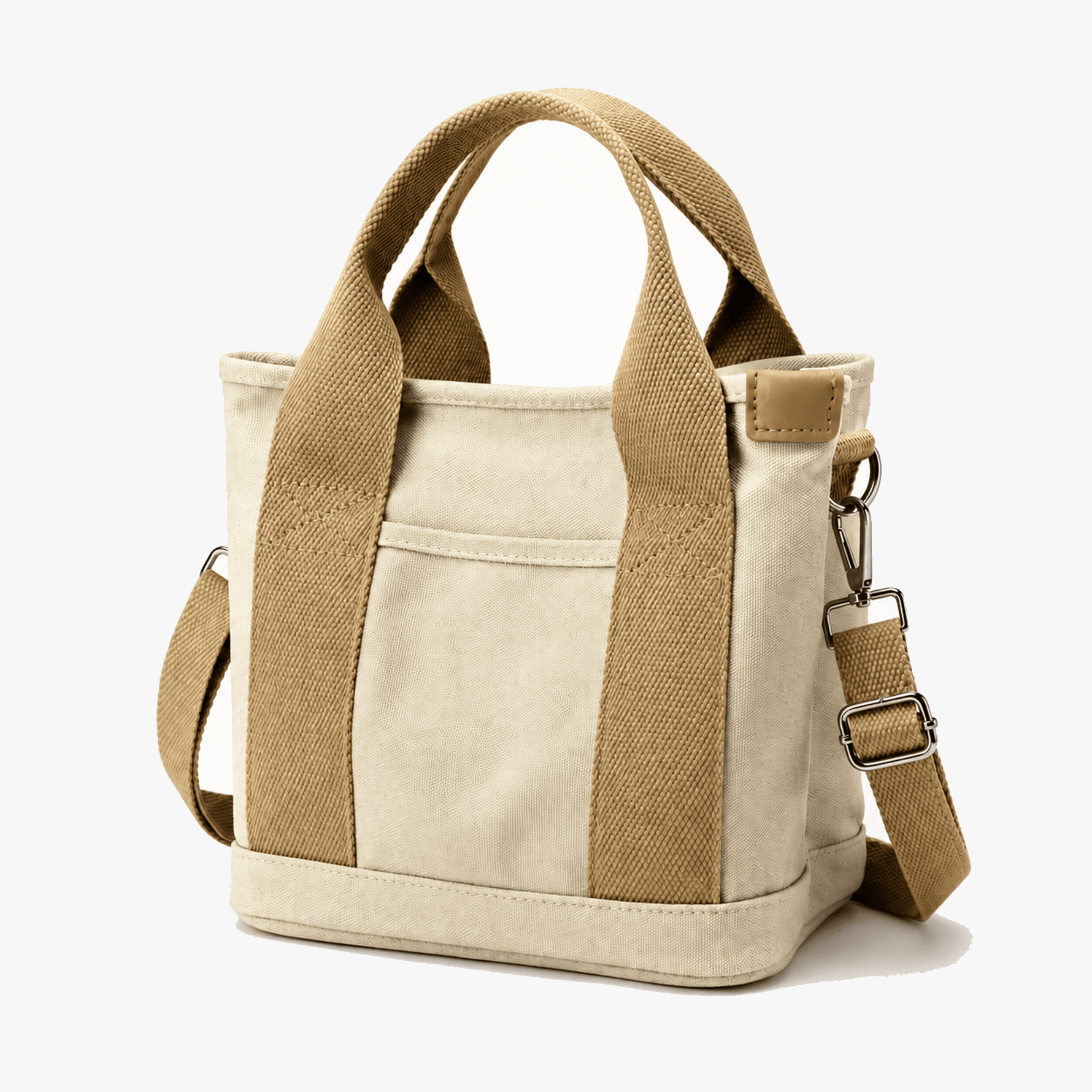 Handmade Tote Bag with Multi-Pocket Organization | Lightweight Canvas Design for Daily Convenience 5