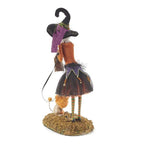 Handmade Witch Figurine | Intricate Resin Halloween Decor | Unique Collectible for Spooky Celebrations 5
