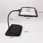 Handwerk Lux | Table Magnifier with LED Light for Precision Work | 3x Magnification for Clear Details 2