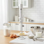 Tuzwa Handheld Milk Frother | USB Rechargeable Electric Milk Frother for Lattes, Cappuccino, Matcha & Coffee Drinks