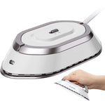Tuzwa Mini Travel Iron – Compact Portable Clothes Iron with Foldable Handle, Fast Heating & Dry/Wet Ironing