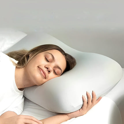 Side Sleeper Pillow, Lavender Butterfly Memory Foam Pillow