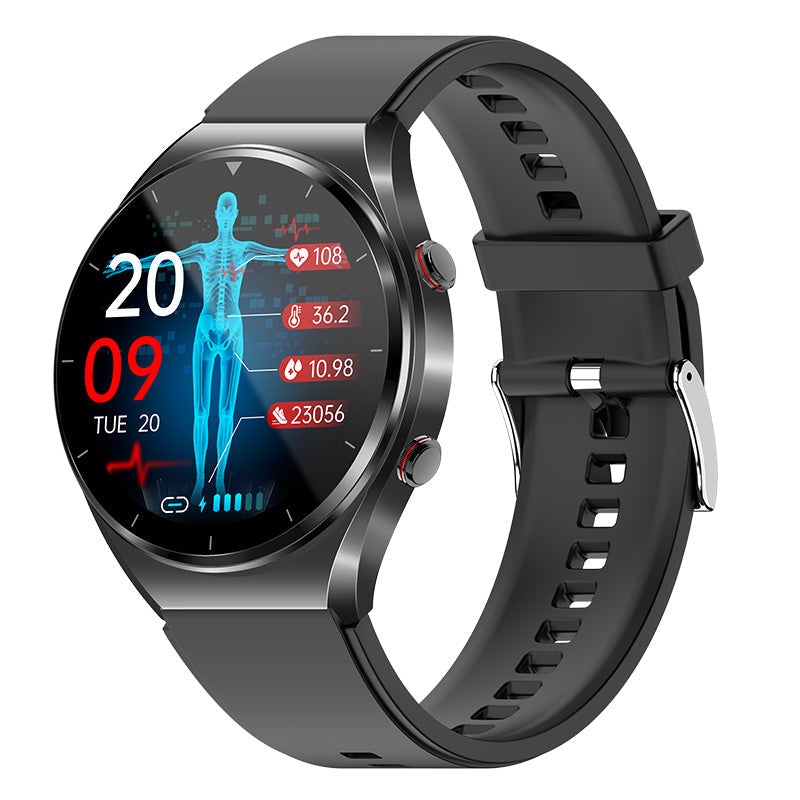 HealthGuard Pro | Smartwatch with ECG & Blood Pressure Monitoring | Vital Health Insights for Optimal Wellness 0