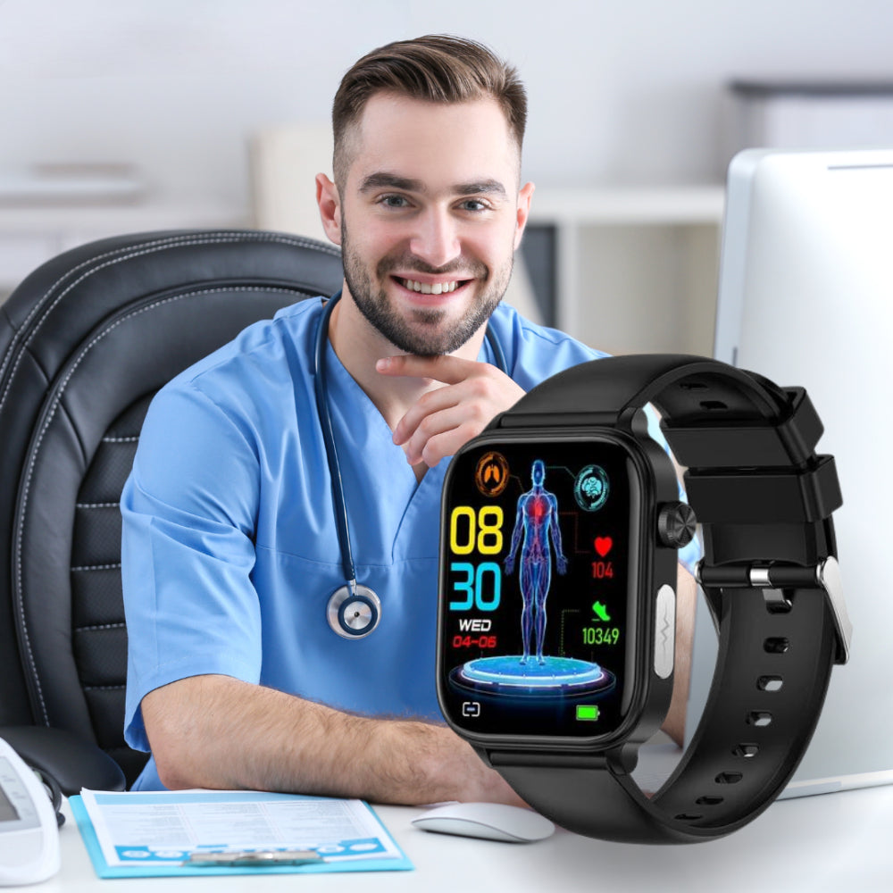 HealthGuard | Smartwatch with GPS Tracking & SOS Function | Real-Time Health Monitoring for Safety 5