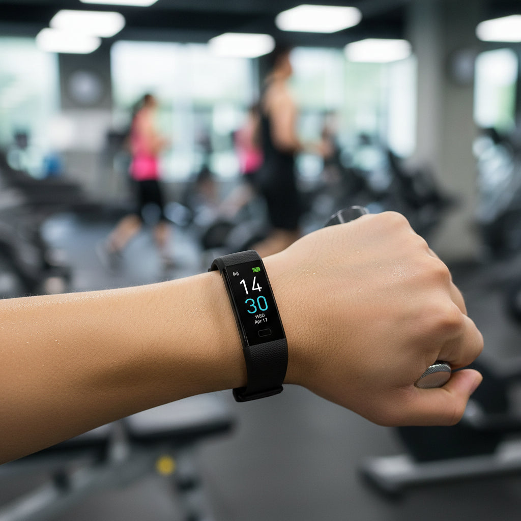 HealthMate | Smartwatch Fitness Tracker with Blood Pressure Monitoring | Stylish Design for Daily Wellness 0