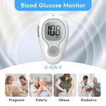 HealthTrack | Blood Glucose Monitor Kit with Digital Display & Compact Design | Complete Testing Set for Easy Home Monitoring 6