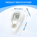HealthTrack | Blood Glucose Monitor Kit with Digital Display & Compact Design | Complete Testing Set for Easy Home Monitoring 7