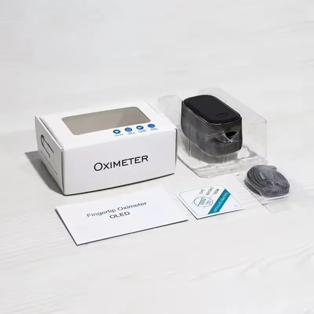 HealthTrack | Pulse Oximeter & Glucose Meter with OLED Display | Compact Design for Accurate Health Monitoring 4