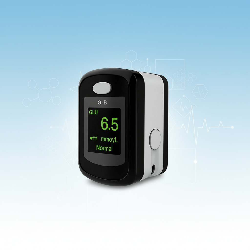 HealthTrack | Smart Finger Oxygen Monitor with Rapid Results | Non-Invasive Health Assessment Tool 0
