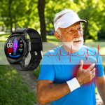 HealthTrack | Smartwatch Fitness Tracker with Heart Rate & Glucose Monitoring | Sleek Design for Daily Wellness 4