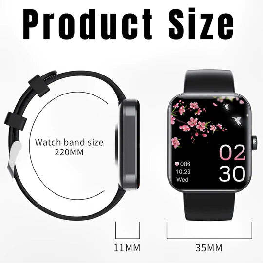 HealthTrack | Smartwatch with Non-Invasive Blood Glucose Monitoring | Sleek Design for Effortless Health Management 7
