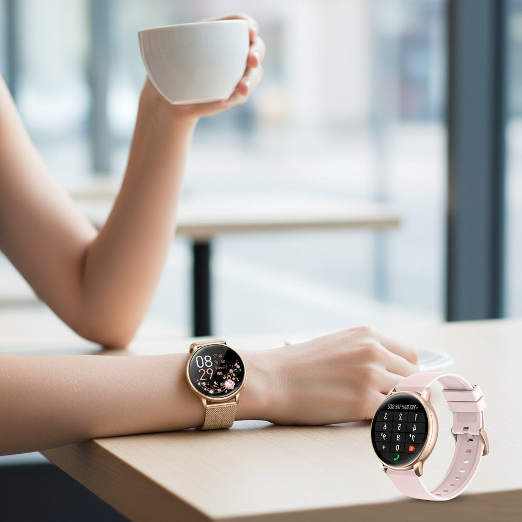 Health Monitor | Fitness Tracker Smartwatch with Heart Rate Monitoring | Stylish Design for Active Lifestyles 0