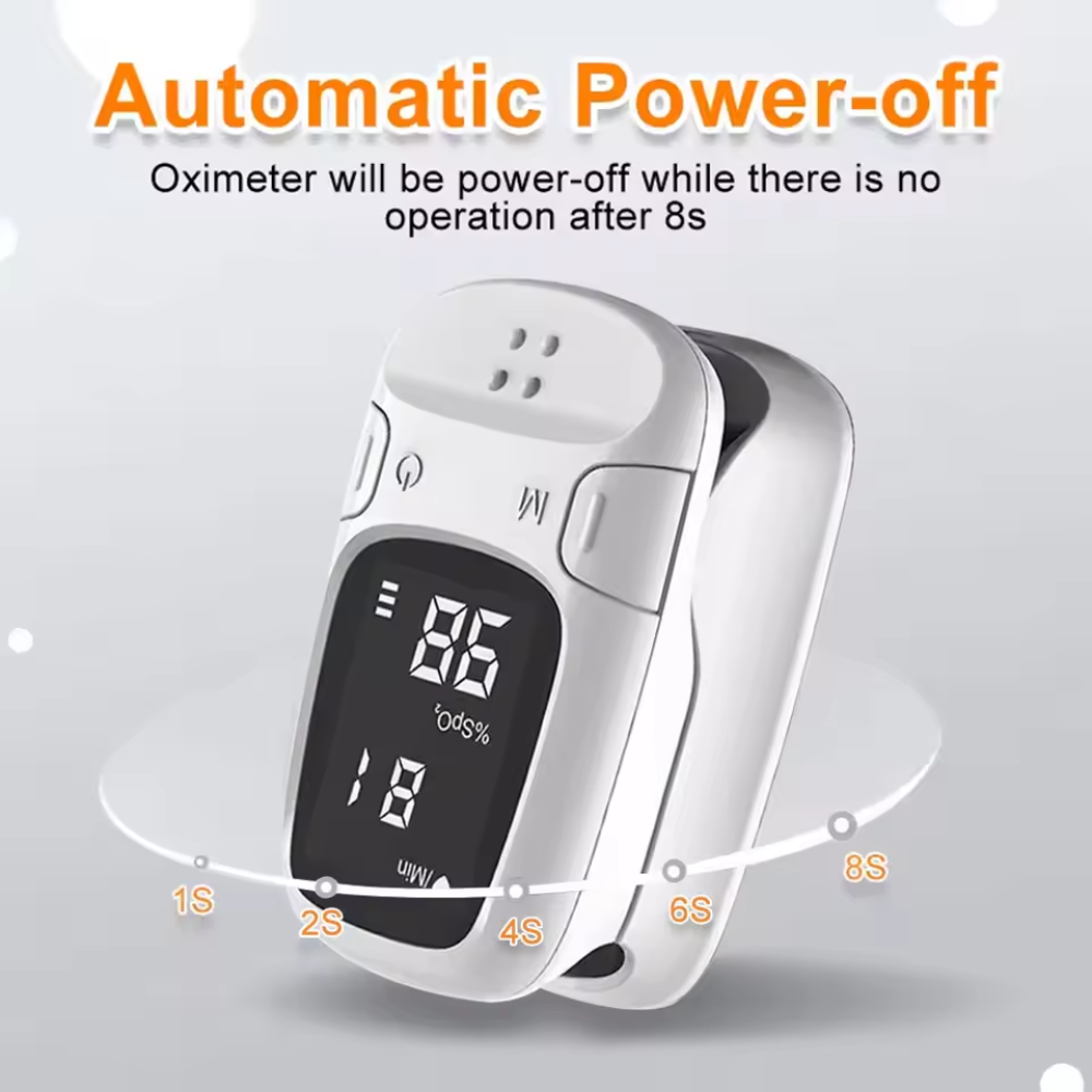 Health Tracker Bundle | Digital Blood Glucose & Oxygen Monitor with LED Display | Non-Invasive Device for Accurate Health Monitoring 7