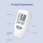 Health Tracker | Blood Glucose & Pulse Oximeter with OLED Display | Compact Device for Accurate Health Monitoring 8